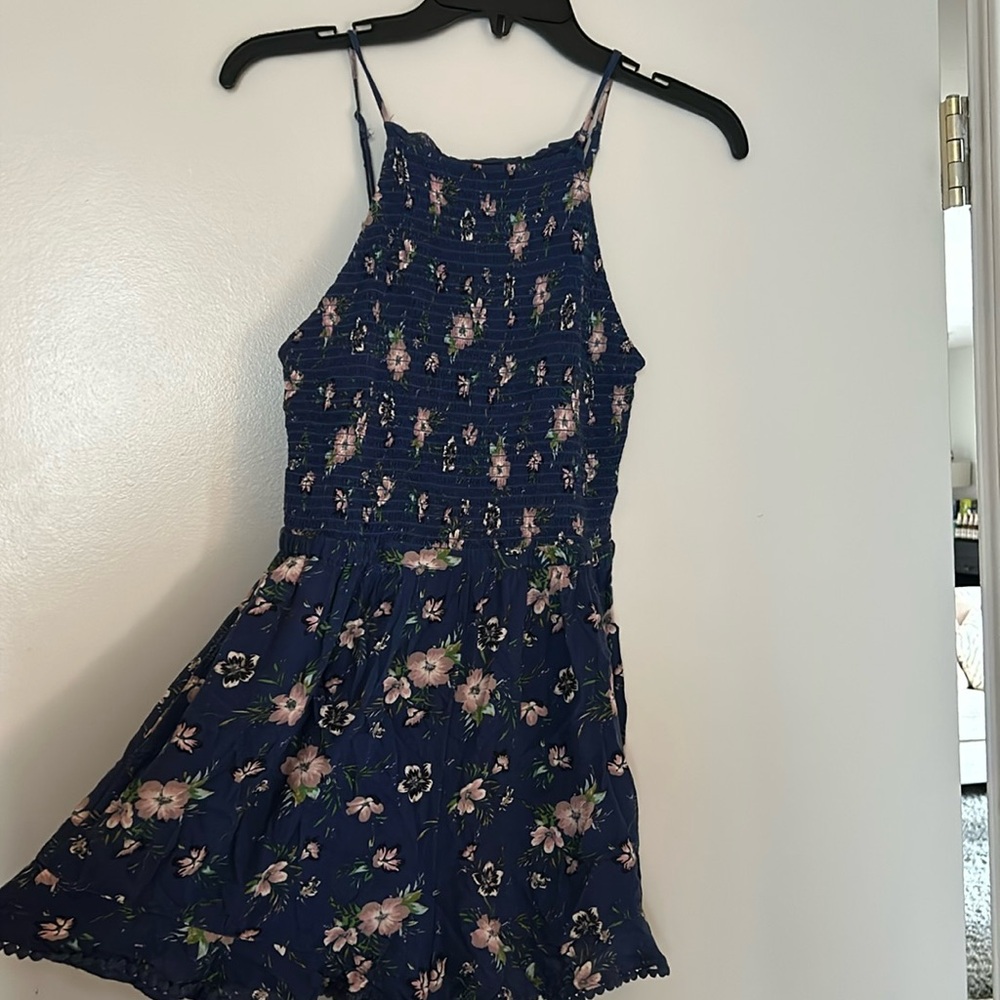 High Neck Romper